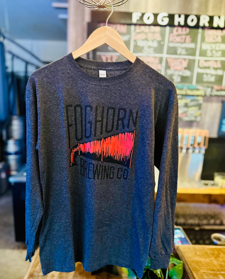 Foghorn Long Sleeve T-shirt - Dark Grey